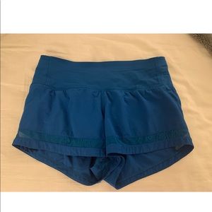 Blue shorts Lululemon